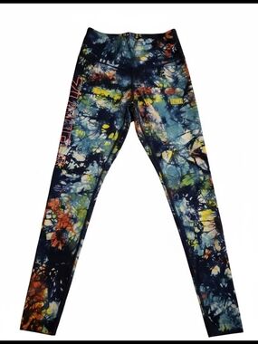 ​Zumba Wear Move Tie-Dye High Waisted Ankle Leggings Size Small